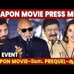 Weapon Movie Press Meet | Sathyaraj | Vasanth Ravi | Tanya Hope