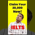 Save ₹20,000 on IELTS | FREE IELTS for Study Abroad 2026 | Vibedu Study Abroad #shorts